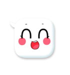 表情豊かなふきだしちゃん（個別スタンプ：2）
