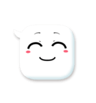 表情豊かなふきだしちゃん（個別スタンプ：6）