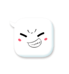 表情豊かなふきだしちゃん（個別スタンプ：9）