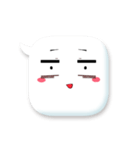 表情豊かなふきだしちゃん（個別スタンプ：11）