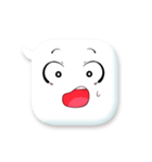 表情豊かなふきだしちゃん（個別スタンプ：14）