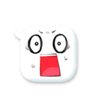 表情豊かなふきだしちゃん（個別スタンプ：15）