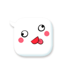 表情豊かなふきだしちゃん（個別スタンプ：37）