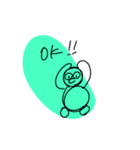 Childish painting（個別スタンプ：11）