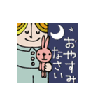 mottoのシカクイスタンプ☆毎日（個別スタンプ：4）