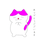 ocoまるのもちねこちゃん日記★（個別スタンプ：5）