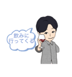 龍洙さんのスタンプ2（個別スタンプ：3）