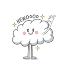 かわいさ爆発！エモい雲さん達！（個別スタンプ：1）