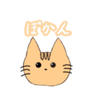 ねこのまあまあ使えるスタンプ（個別スタンプ：1）