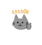 ねこのまあまあ使えるスタンプ（個別スタンプ：3）