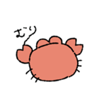 ストレス社会に生きるカニ（個別スタンプ：8）