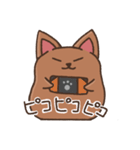 ふくよかあにまる（個別スタンプ：3）