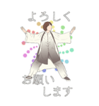 #044 ひとちゃん 気功 *asachi（個別スタンプ：2）