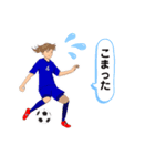 女子サッカー②（個別スタンプ：20）