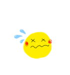 まるくん（きいろ）（個別スタンプ：8）
