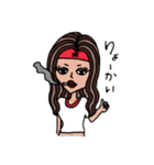smoking girls（個別スタンプ：3）