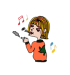 smoking girls（個別スタンプ：13）
