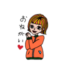 smoking girls（個別スタンプ：15）