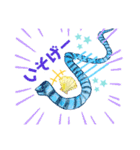サメとウミヘビとホタテ（個別スタンプ：24）