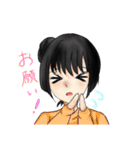 絵柄がすぐ変わる絵師の女の子達のスタンプ（個別スタンプ：10）