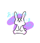 絵柄がすぐ変わる絵師の女の子達のスタンプ（個別スタンプ：19）