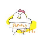 絵柄がすぐ変わる絵師の女の子達のスタンプ（個別スタンプ：20）