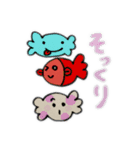 さっき描いた絵スタンプ（個別スタンプ：6）