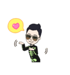 bone 骨ほねロック（個別スタンプ：16）