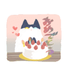 黒ソックスねこのソニャ（個別スタンプ：25）