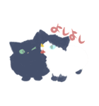 黒ソックスねこのソニャ（個別スタンプ：34）