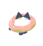 黒ソックスねこのソニャ（個別スタンプ：37）