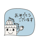 mottoの大人の2色スタンプ♡（個別スタンプ：7）