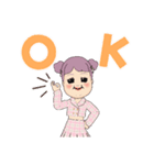 ぽっちゃりアイドルあずきちゃん（個別スタンプ：3）