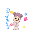ぽっちゃりアイドルあずきちゃん（個別スタンプ：6）