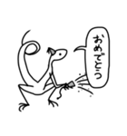 使いやすいかもしれないトカゲさん（個別スタンプ：34）