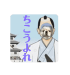 ペコ、1歳でございます。（個別スタンプ：17）