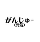 定番の沖縄方言☆シンプル②（個別スタンプ：37）