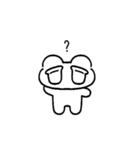 ぼーっとしているクマ（個別スタンプ：3）