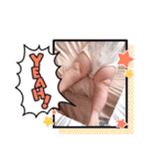 髪が伸びたキウイさん（個別スタンプ：12）