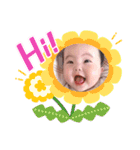 髪が伸びたキウイさん（個別スタンプ：16）