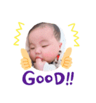 髪が伸びたキウイさん（個別スタンプ：27）