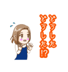 話したい！女の子スタンプ（個別スタンプ：11）