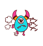 happy little monster（個別スタンプ：5）