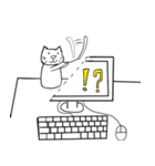手癖猫（個別スタンプ：13）