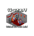 動く❗8bitのキャラ❗ 【修正版】（個別スタンプ：1）