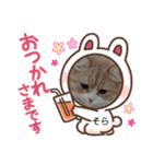 さくらちゃん＆そらくん（個別スタンプ：28）
