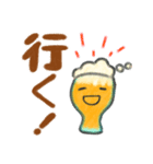 ビール女子に♡プロスト！（乾杯！）（個別スタンプ：6）