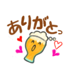 ビール女子に♡プロスト！（乾杯！）（個別スタンプ：11）