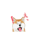 秋田犬（赤毛）（個別スタンプ：11）