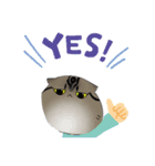 やわ猫2nd（個別スタンプ：9）